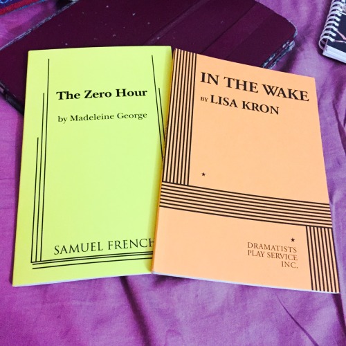 Newest additions to my script library. Also, if you purchased The Hungry Woman and wanted to have t
