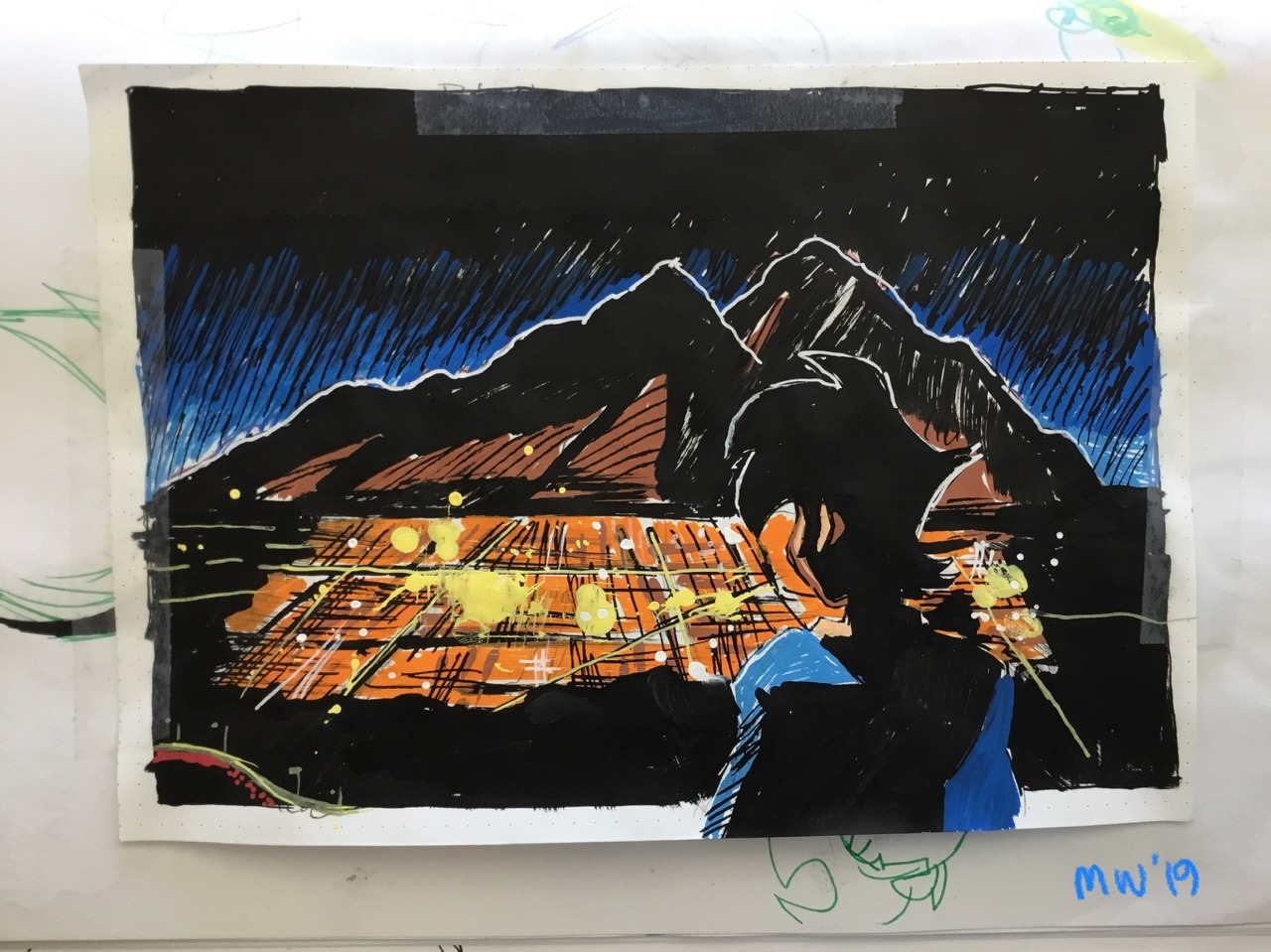 Posca pieces ! 