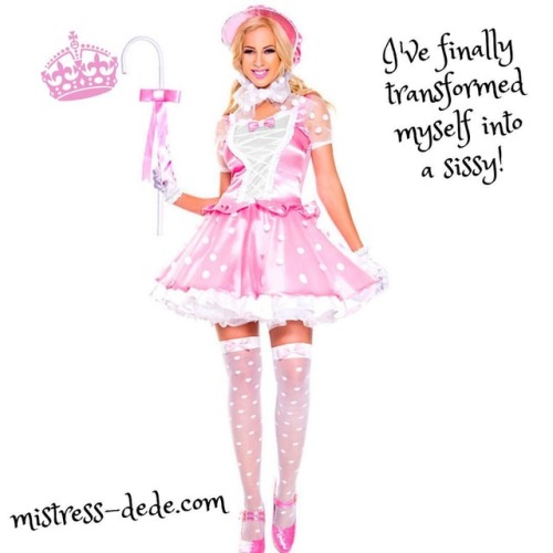 You’ve finally transformed yourself into a sissy! #sissy #sissyslut #crossdresser #crossdressi