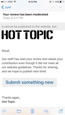 @hottopic lol fuck u