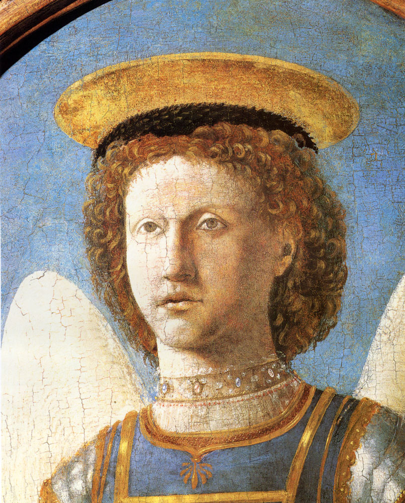 artist-francesca:  St. Michael, Piero della FrancescaMedium: panel, tempera