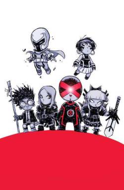 brianmichaelbendis:  Uncanny X-Men covers by Skottie Young and Chris Bachalo. 