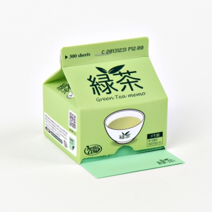 milkeu:green tea milk notepad