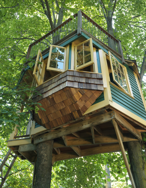 Porn photo treehauslove:Shope Reno Wharton Treehouse.