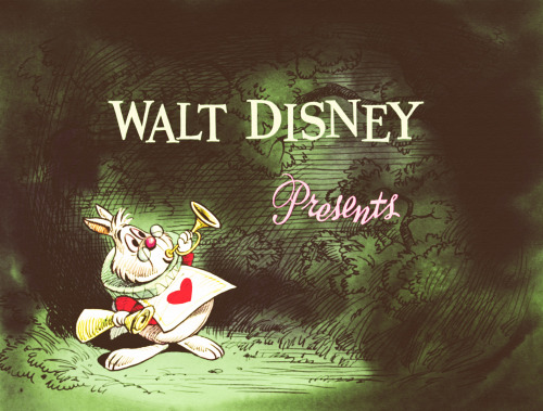 mydollyaviana:  Alice in Wonderland opening credits 