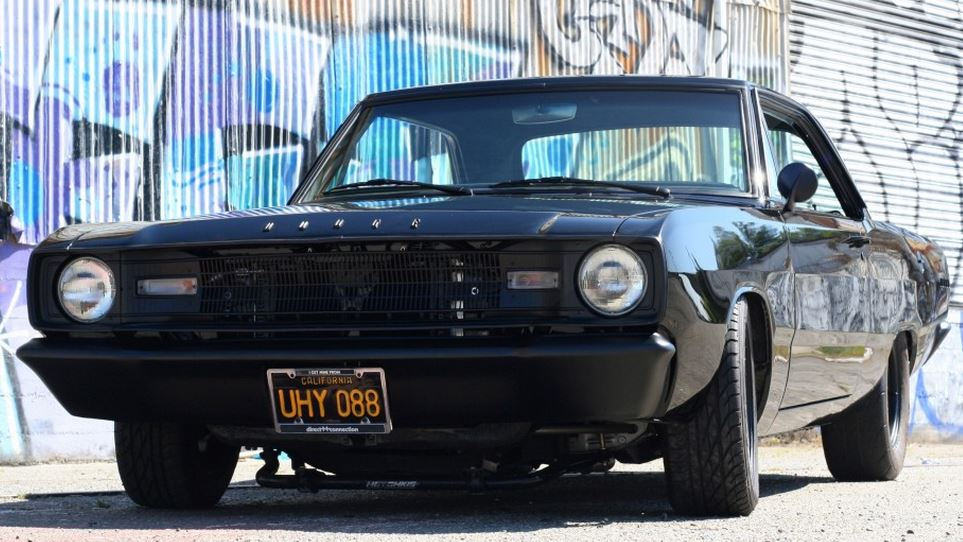 hotrodzandpinups:  itsbrucemclaren:  Sinister 1967 Dodge Dart V8 Hardtop   HRP