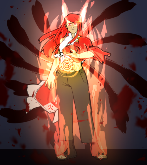 rontra: jinchūriki in this house we stan boruto’s dad’s mom