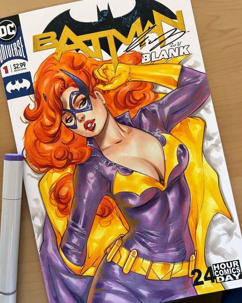 #batgirl . . . . #eliaschatzoudis #copicmarker #fabercastell #art #artist #comicart #comiccon #desig