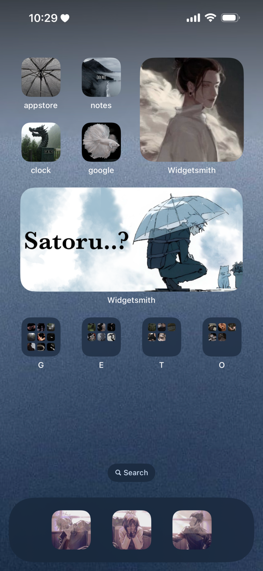 I Finished My Phones Lock Screen And Home Screen 