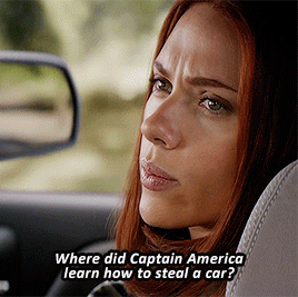 bisteverogers:#captains in cars with shield agents