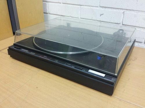 Kenwood KD-12RB Stereo Turntable, 1984