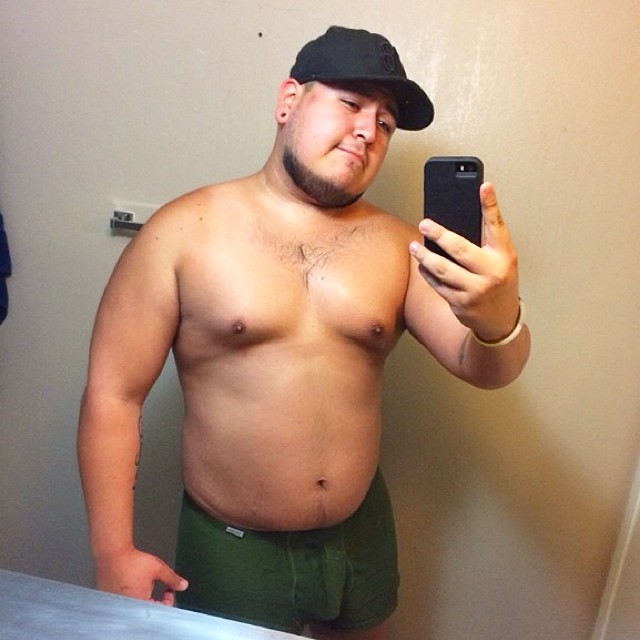 xtonyboy:  It’s too hot to wear any clothes. My house has no ac right now. :(