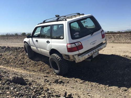 radracerblog:Subaru Forester SF Lifted