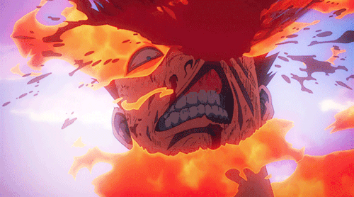 fymyheroacademia:The flames are still burning, see? You can see that, can’t you? Endeavor’s still al