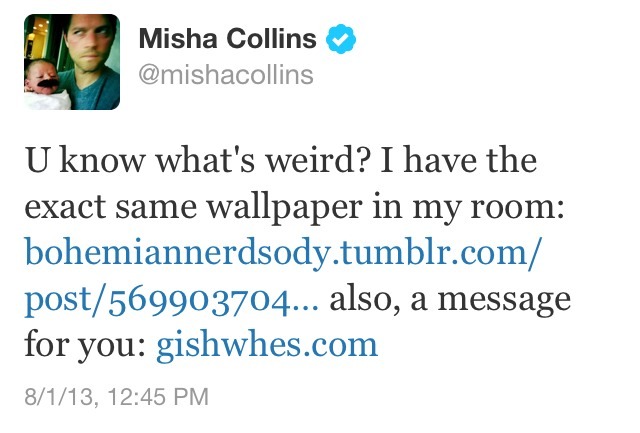 consultingsuperhusbands:  I am torn between a deep joy at the fact that Misha may