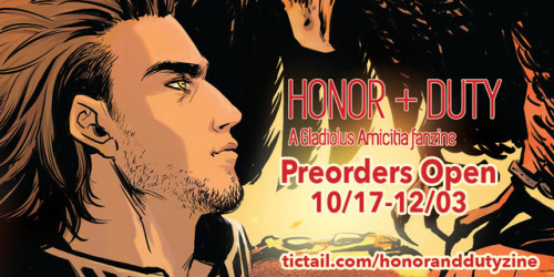 beanclam: honoranddutyzine: PREORDERS ARE NOW OPEN!Our Artists and Authors have been working hard on
