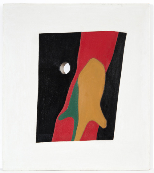 topcat77: Hans Arp Kopf - Nase / Tête - Nez (Head - Nose), 1925—1926 Oil on cut-out board laid on the artist’s painted board 