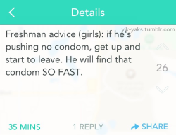 yik-yaks:  Follow Yik-Yaks for more. 