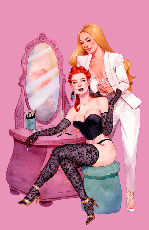 greypryde: MARVELLFASHION’S VALENTINE’S CHALLENGE:Chic ShipJean Grey and Emma Frost by Kevin Wad