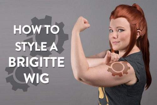 ardawigs: Heroes never die! Become the new shield of Overwatch thanks to our Brigitte wig tutorial! 