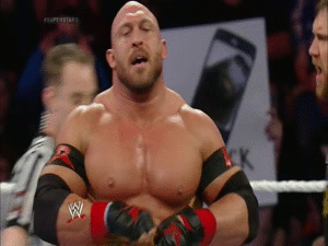 We need to see Ryback pull his straps down more often! O.O