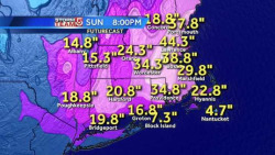 mattie:  Snowfall forecast. LOVELY WEEKEND I PICKED TO VISIT BOSTON.
