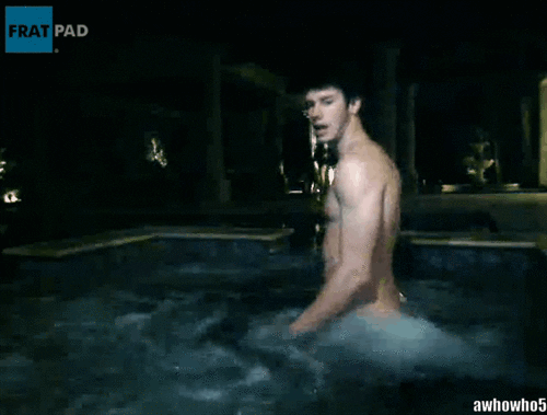 awhowho5: Bathing Beauty! - Sexy Spencer splashes around in the pool! fratmen 