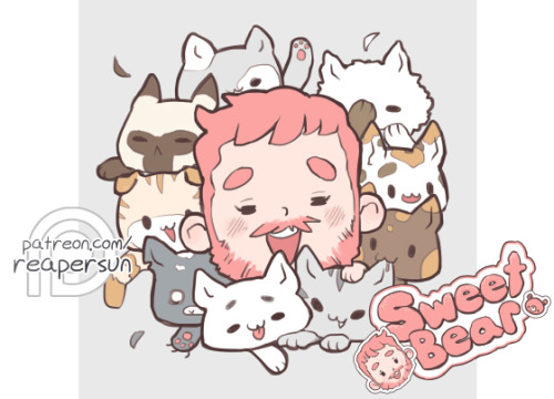 Support me on Patreon! => Reapersun@PatreonThe Bears surrounded by their favorite things  ʕ=ᴥ=ʔPlease do not repost or edit my work. Please do not add my work to  your instagram, pinterest, weheartit or any other external site. Reblogs  are okay
