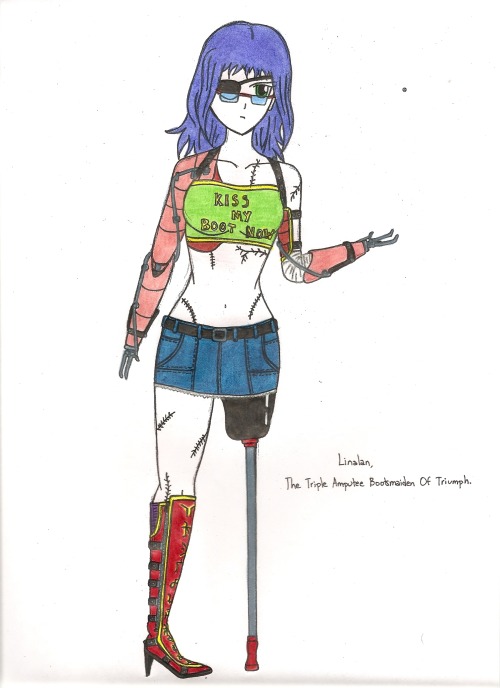 Linalan, The Bootsmaiden Of TriumphCharacter from DeviantArt’s artist Vulcanknight