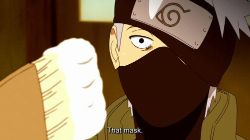 This Is Really Funny Because Kakashis Face On Hokage Mountain Does End Up Having His Mask On