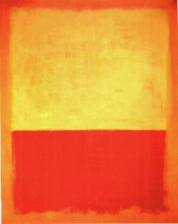 dailyrothko:  Mark Rothko, No. 12 (Red and Yellow), 1954, Oil on canvas