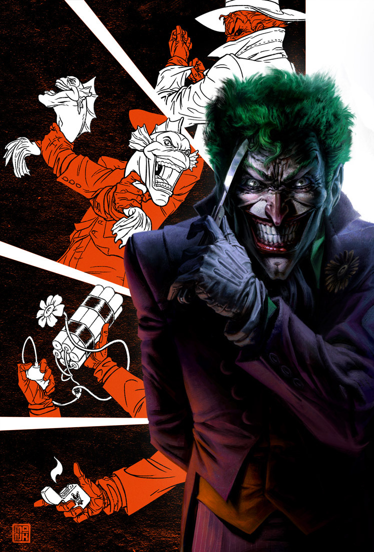 infinity-comics:  Sideshow Collectibles: The Joker &amp; Harley Quinn by Fabian