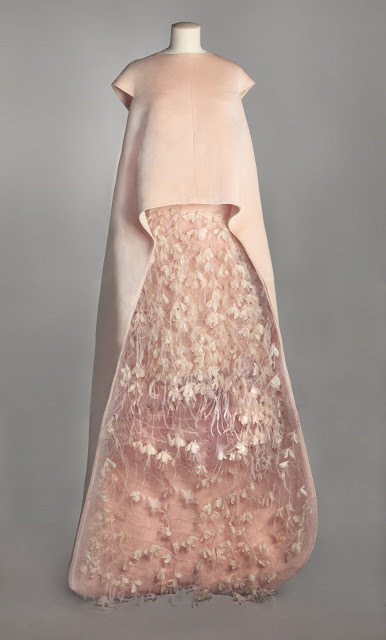 Balenciaga A/W 1967-1968 evening gown