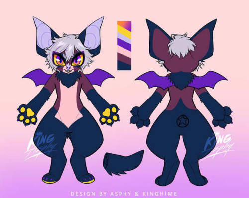 softraylo: king-hime: KingHime and @asphyyyy collab on a kemono style bat partial suit! [ CLICK HERE