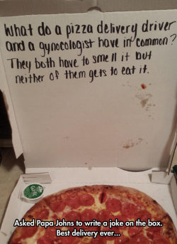 wannajoke:  Pizza Box Jokes Are Going Too