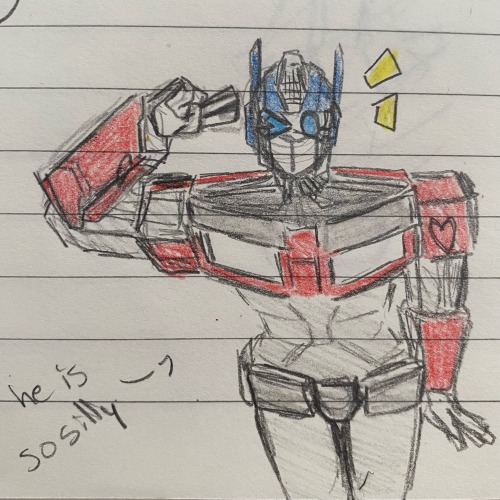 Optimus Being So Silly :3