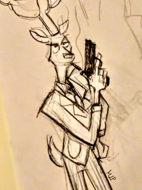 Everyone’s favourite temperamental gangsta deer.You Better not mess with this Bambi !