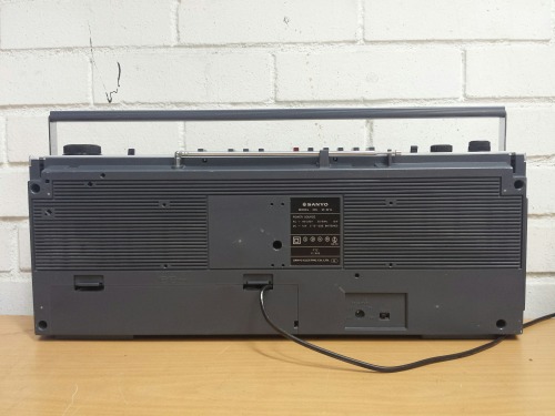 Sanyo M-W1L Ghetto Blaster, 1984(?)