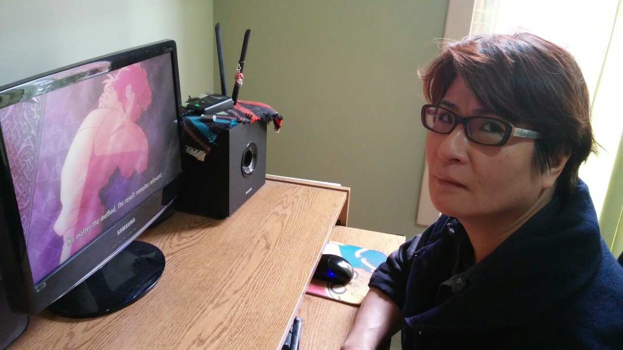 nijihmura:  i made my mom watch jojo