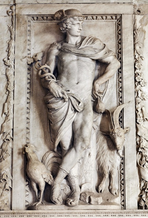 hadrian6:Mercury. 1650-54.Artus Quellinus. Flemish 1609-1668. marble. Royal Palace. Amsterdam.http:/