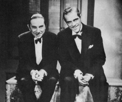 gameraboy:  Bela Lugosi and Boris Karloff