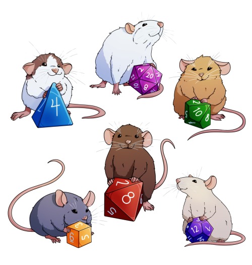 revvetha:reedraws:Dice mice! For all your number needs (Available as stickers here)❃❀✿ Commissions /