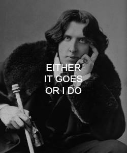 daenerysbeauty:uttered by renowned author and leader in aestheticism Oscar Wilde in regards to the u