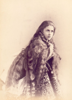 carolathhabsburg:Long hair. Early 1880s