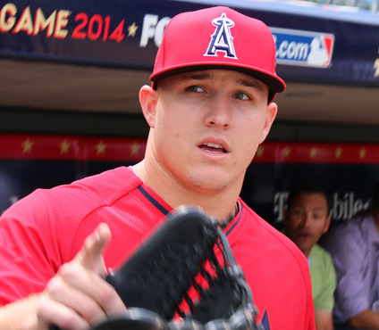 mlb:  Reblog if you think Trout wore the adult photos