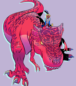 powerfist:  moon girl and devil dinosaur 006 