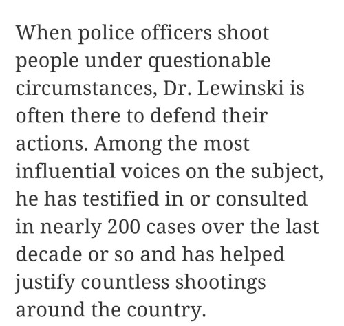 cherise-monet:  darvinasafo:  http://m.dailykos.com/story/2015/08/03/1408341/-Psychologist-openly-admits-he-trains-police-officers-to-shoot-first-and-ask-questions-later      S-I-G-N-A-L B-O-O-S-T   I read this article today and I was so disturbed. Only