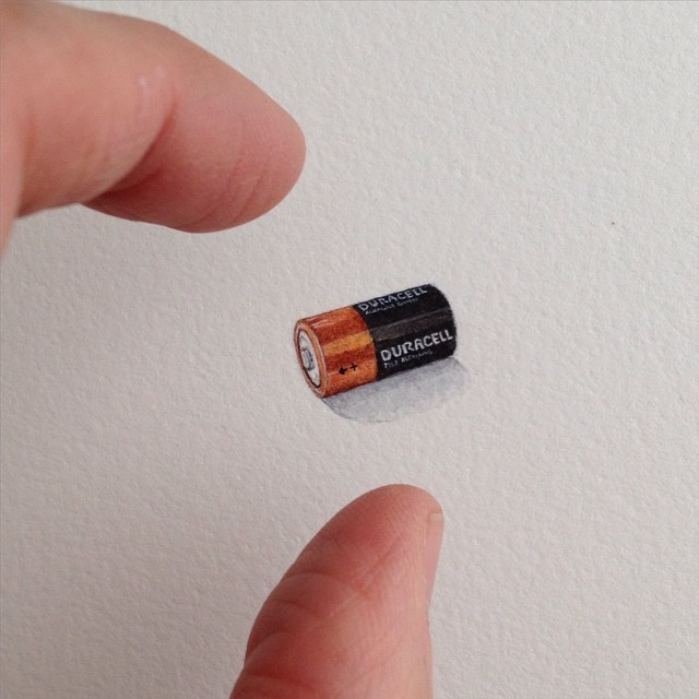 culturenlifestyle:  Adorable Miniature Illustrations by Brooke Rothshank Miniature