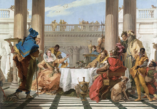 The Banquet of Cleopatra, Giovanni Battista Tiepolo, 1743-44