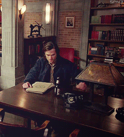 supernaturalthreesome:  Misha's last shot for the episode. Well done Misha on your